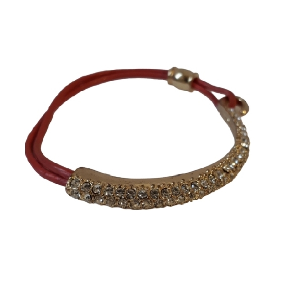 2/$25 Orange/gold bracelet - Picture 3 of 3